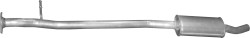 Střední tlumič 15.55 Nissan Qashqai 2.0 2006–2014 104 kW
