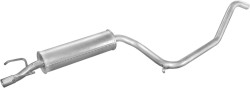 Střední tlumič 17.134 Opel Corsa B 1.2 / 1.4 / 1.7 D 1993–2001