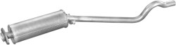 Střední tlumič 17.193 Opel Kadett E 1.7 D hatchback / sedan 1989–1991 42 kW