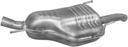 Koncový tlumič 17.322 Opel Zafira A 2.0 D / 2.2 D 2003–2005