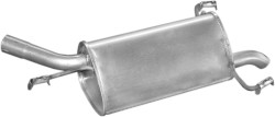 Koncový tlumič 17.531 Opel Corsa C 1.0 hatchback 2000–2006 43–44 kW