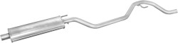 Střední tlumič 17.599 Opel Vectra C 1.6 / 1.8 2002–2009
