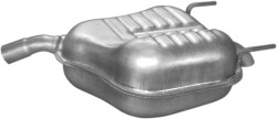 Koncový tlumič 17.615 Opel Vectra C 1.6 / 1.8 2002–2009