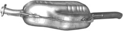 Koncový tlumič 17.620 Opel Astra G 1.7 D / 2.0 D 1998–2004