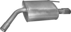 Koncový tlumič 17.628 Opel Vectra C 2.0 / 2.2 / 3.2 2002–2009