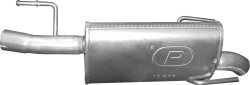 Koncový tlumič 17.644 Opel Meriva A 1.7 D 2003–2010 74 kW