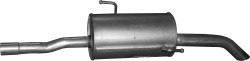 Koncový tlumič 19.43 Peugeot 206+ 1.4 D hatchback 2009–2013 50 kW