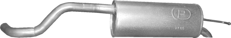 Koncový tlumič 24.65 Škoda Roomster 1.6 2006–2010 77 kW