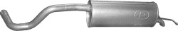 Koncový tlumič 24.70 Škoda Roomster 1.9 D 2006–2010 74–77 kW
