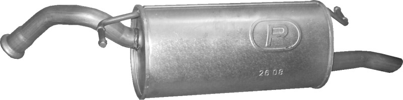 Koncový tlumič 26.08 Toyota Yaris Verso 1.3 / 1.5 1999–2002