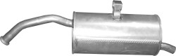 Koncový tlumič 26.16 Toyota Starlet 1.3 1996–1999 55 kW