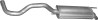 Koncový tlumič 30.144 VW Polo 1.4 D / 1.7 D / 1.9 D 1994–2001