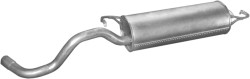 Koncový tlumič 30.244 VW Golf IV, Seat Leon, VW Beetle