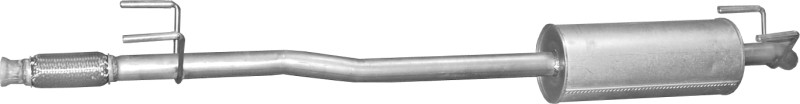 Koncový tlumič 30.90 VW Crafter 2006–2011