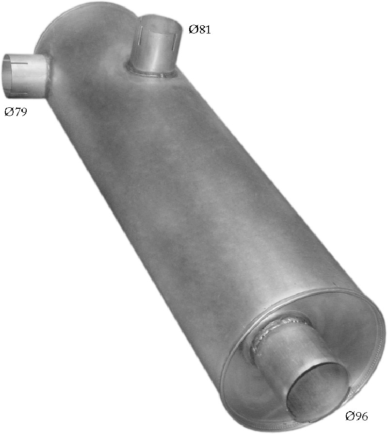 Tlumič 64.09 Magirus M310 D26AK M170 D12AL1 M310 D26AK - M170 D12AL1 hasičský vůz