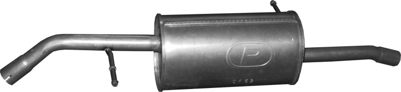 Koncový tlumič 04.69 Citroën C3 1.1 / 1.2 / 1.4 2009–2016