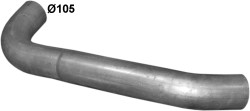 Výstupní trubka 69.27 Mercedes 17-18 T, 19-33 T