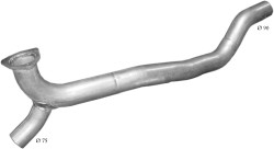 Přední trubka 69.52 Mercedes 10-16 T 817 K-L-LS-S/917/1117/1117 L-LS-S/1120/1120 L/1317 AK-K-S/13 / 817…