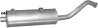 Tlumič 69.77 Mercedes Unimog U40/U40T/U45/U52/U55T/U60/U60T/U600/U600T valník 1976–1988 38–44 kW