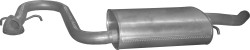 Tlumič výfuku koncový PEUGEOT BOXER 2.5 D 0/0-0/0 ccm kW / HP KAT 2.5 D