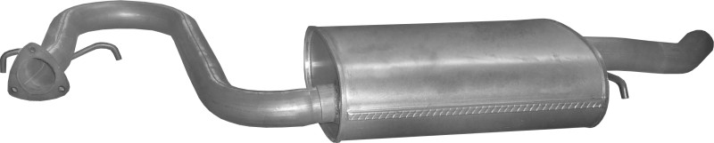 Tlumič výfuku koncový PEUGEOT BOXER 2.5 D 0/0-0/0 ccm kW / HP KAT 2.5 D