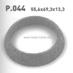 Těsnicí kroužek výfuku P.044 55,6x69,3x13,3
