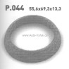 Těsnicí kroužek výfuku P.044 55,6x69,3x13,3