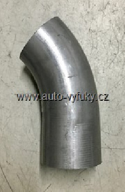 Koleno výfuková trubka 45° vnější průměr 60mm