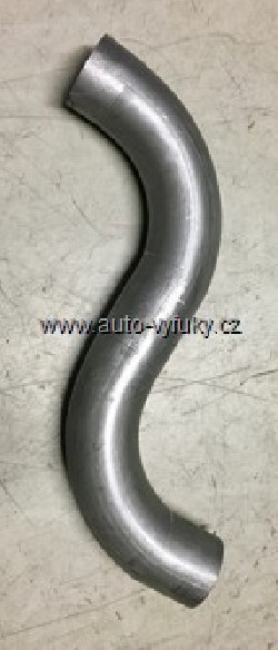 Koleno S (dvojité) výfuková trubka 2x 90° vnější průměr 50mm