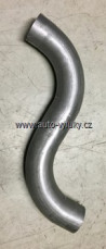 Koleno S (dvojité) výfuková trubka 2x 90° vnější průměr 50mm