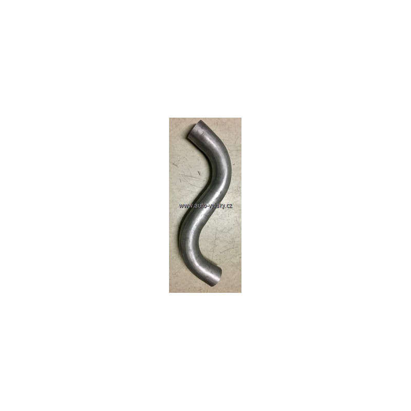 Koleno S (dvojité) výfuková trubka 2x 90° vnější průměr 60mm