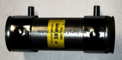 Trubková spojka pro spojení trubek o vnějším průměru 38mm