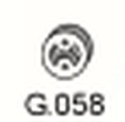 Gumový závěs výfuku G.058
