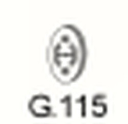 Gumový závěs výfuku G.115
