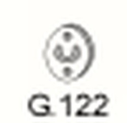 Gumový závěs výfuku G.122
