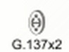 Gumový závěs výfuku G.137