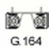 Gumový závěs výfuku G.164