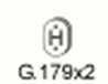 Gumový závěs výfuku G.179