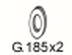 Gumový závěs výfuku G.185