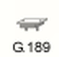 Gumový závěs výfuku G.189