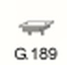 Gumový závěs výfuku G.189