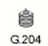 Gumový závěs výfuku G.204