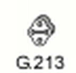 Gumový závěs výfuku G.213