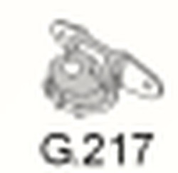 Gumový závěs výfuku G.217