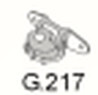 Gumový závěs výfuku G.217