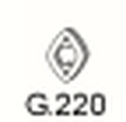 Gumový závěs výfuku G.220