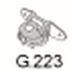 Gumový závěs výfuku G.223