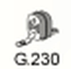 Gumový závěs výfuku G.230