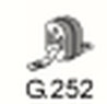 Gumový závěs výfuku G.252