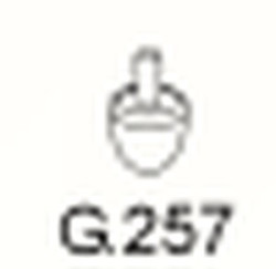 Gumový závěs výfuku G.257